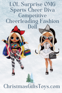 LOL Surprise OMG Sports Cheer Diva Competitive Cheerleading Fashion Doll