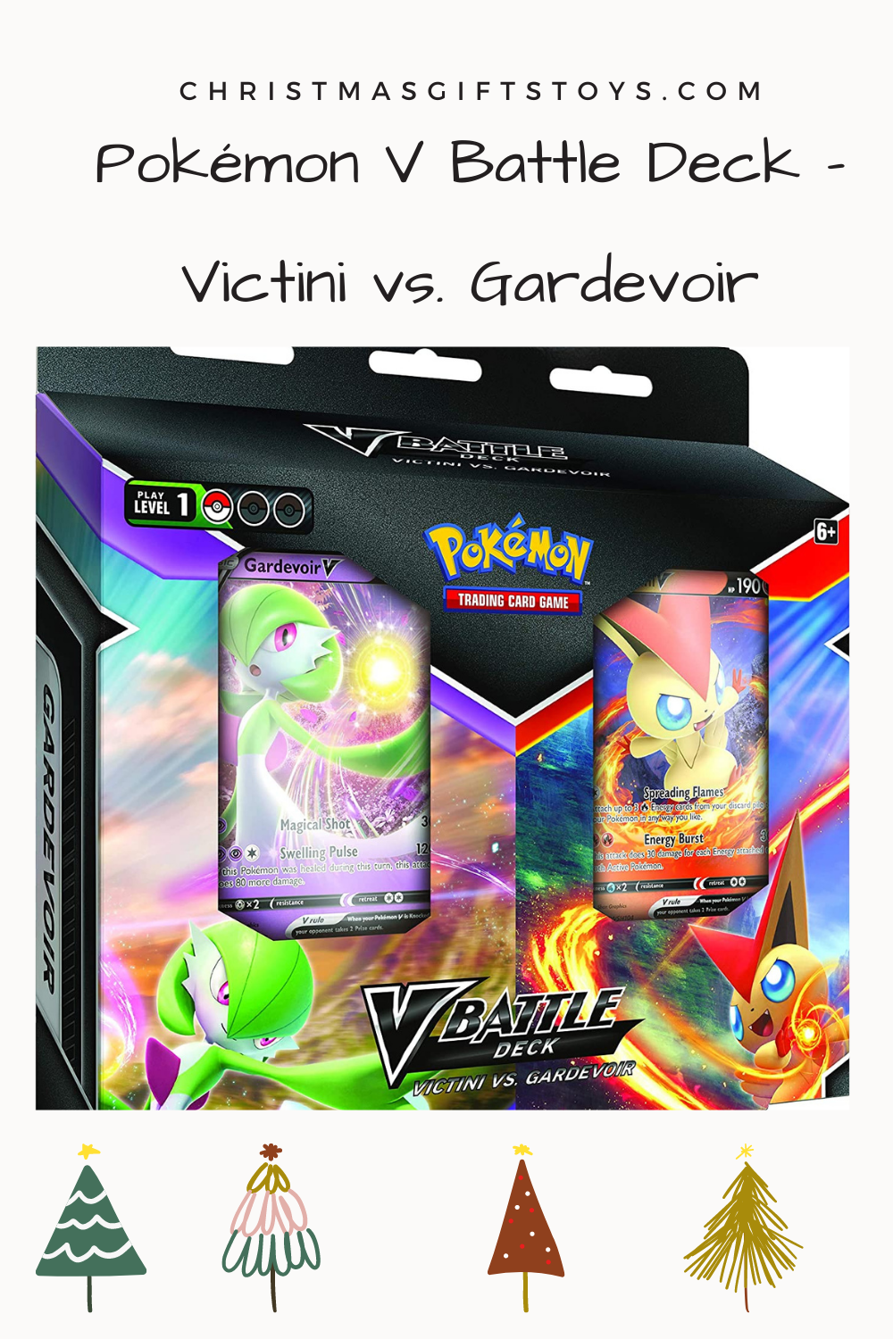 Pokemon TCG Victini V Battle Deck & Gardevoir V Battle Deck Set of 2 S